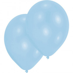 Blau Ballons Latex 10 Stück, 27,5 cm