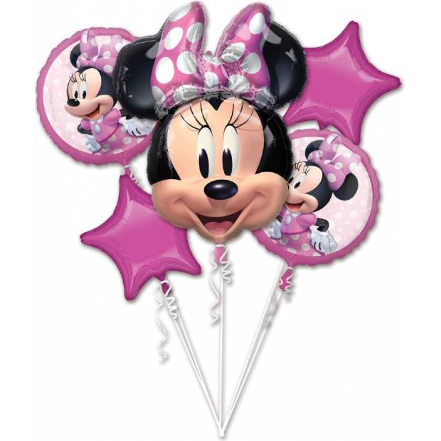 Folienballon 5 Stück Minnie