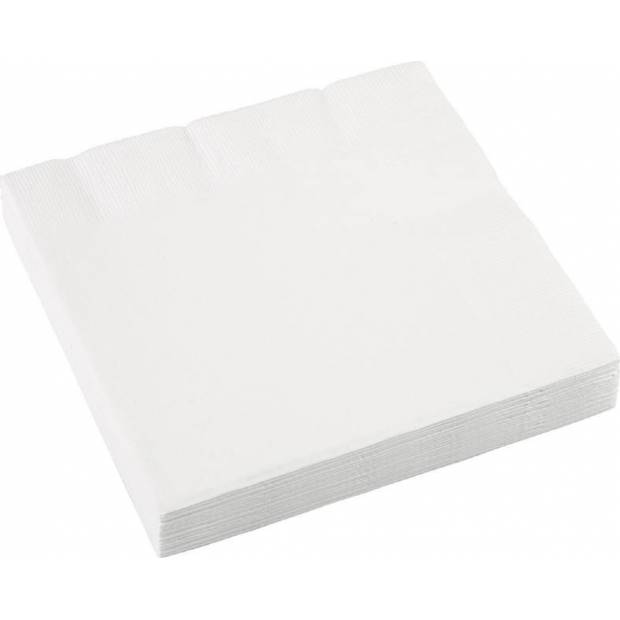 Weiße Servietten 20Stück 33x33cm