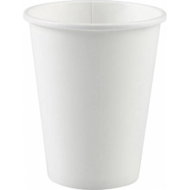 Pappbecher 8St. weiß 266ml