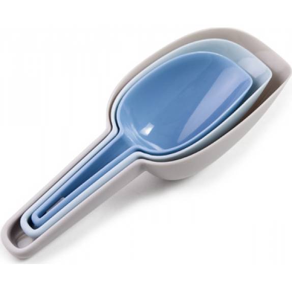 Satz mit 3 Kunststoffmessbechern