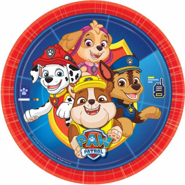 Pappteller 8St. Paw Patrol 22,8cm