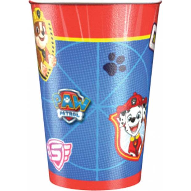 Pappbecher 8pcs Paw Patrol 250ml