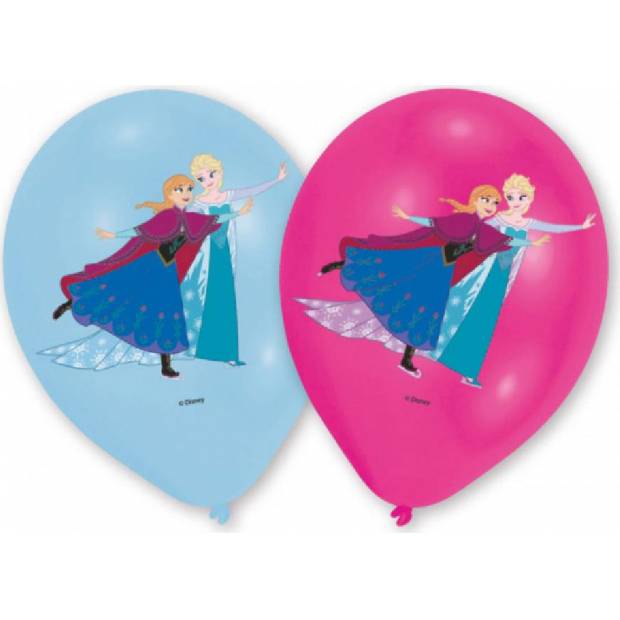 Latexballon Frozen 6 Stück, 27,5 cm