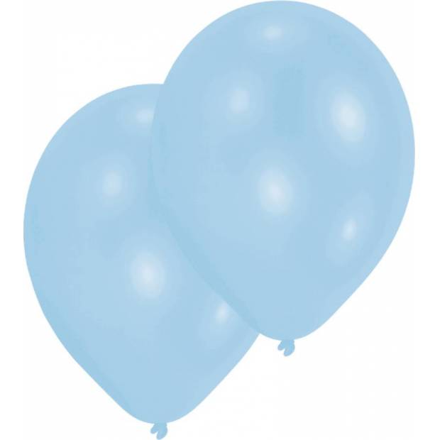 Blau Ballons Latex 10 Stück, 27,5 cm