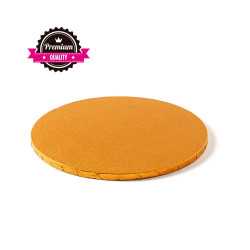 Orangefarbene Kuchenmatte 30cm Dicke 1,2cm