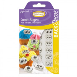 Augen auf Cupcakes 24 Stück