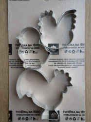 Ostern Stanzset - Henne, Hahn, Küken