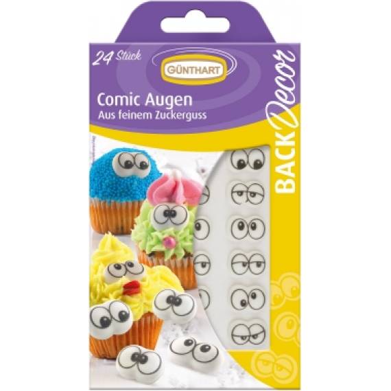 Augen auf Cupcakes 24 Stück