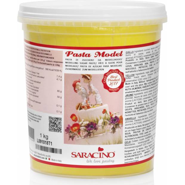 Modelliermasse gelb 1 kg