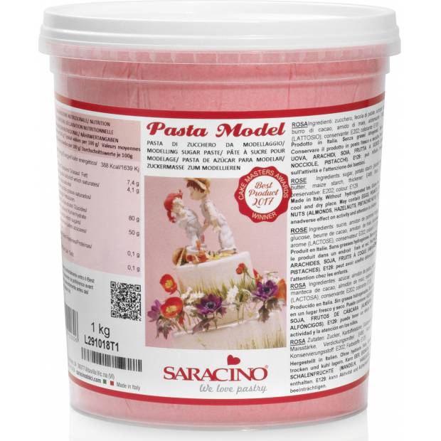 Modelliermasse hellrosa 1 kg