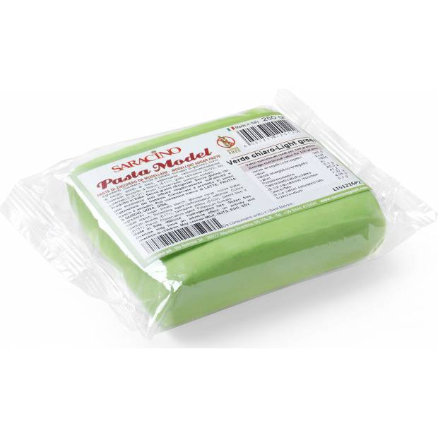 Modellierpaste Saracino hellgrün 250 g