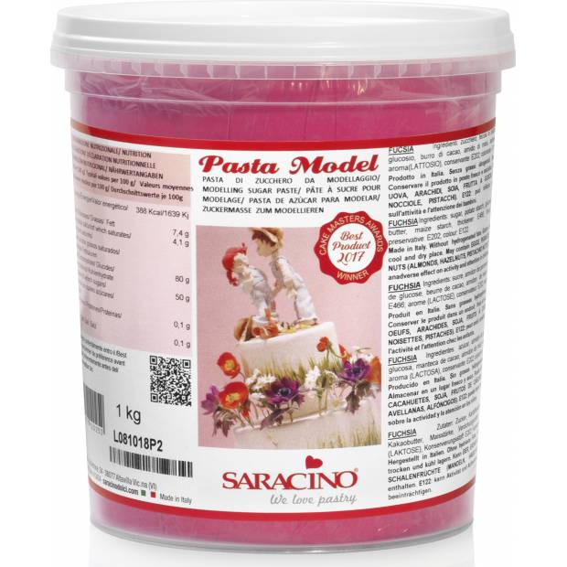 Modelliermasse rosa 1 kg