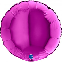 Luftballon rund 46 cm violett