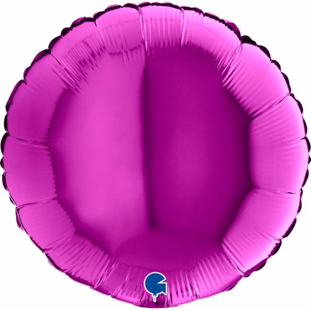 Luftballon rund 46 cm violett