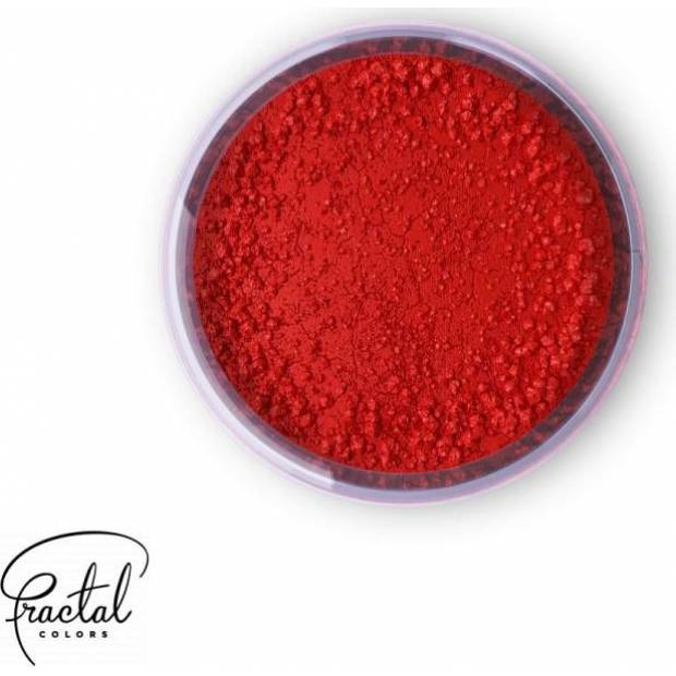 Fractal Essbare Pulverfarbe - Brennendes Rot (1,5 g) 6130