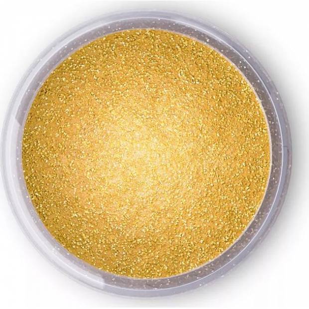 Dekoratives Perlenpulver Farbe Fractal - Sparkling Gold (3,5 g)