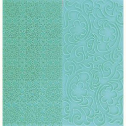 Strukturmatte Vintage-Ornamente