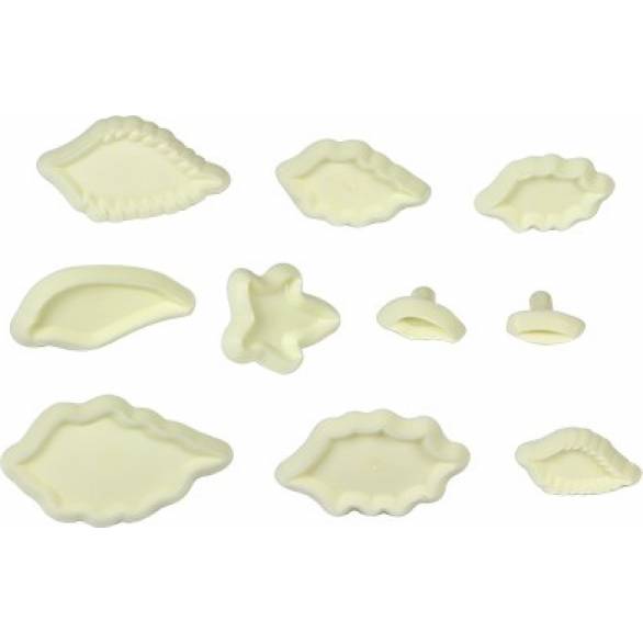 Satz mit 10 Stück Blattschneider-Mix