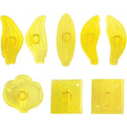 Satz von 8 Formen - mittlere Orchidee Cymbidium - PME