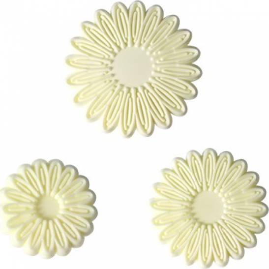 Gerbera-Blütenblatt-Stanzset 3tlg.