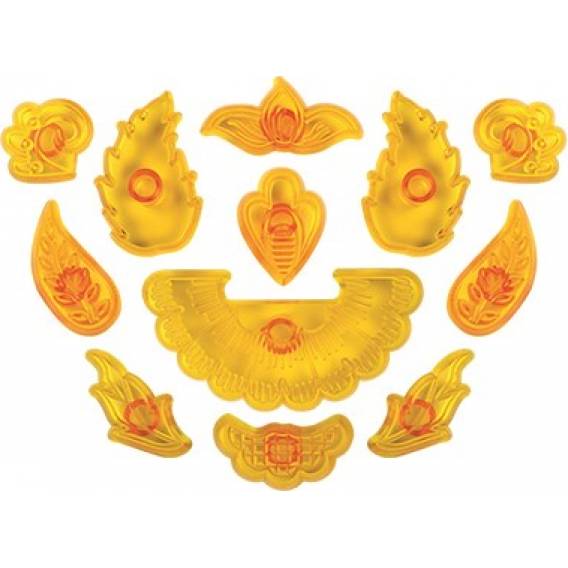 Blüten-Ausstechformen-Set 12 Stück