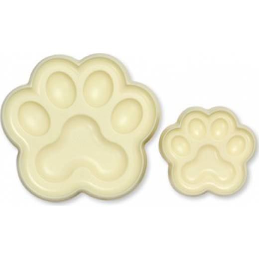 Plastikform Hundepfote 2St.