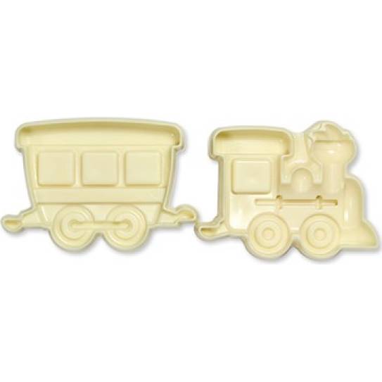 Plastikform 2Stück Zug