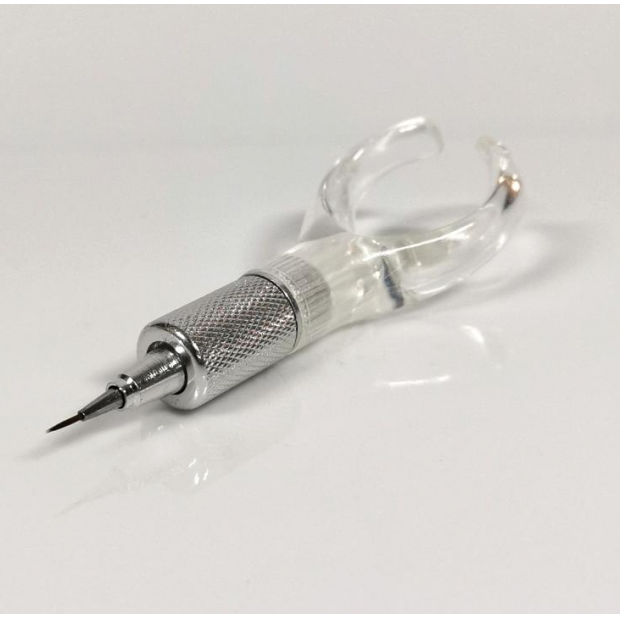 Mini-Bürste mit ergonomischem Griff - 3 Bürsten