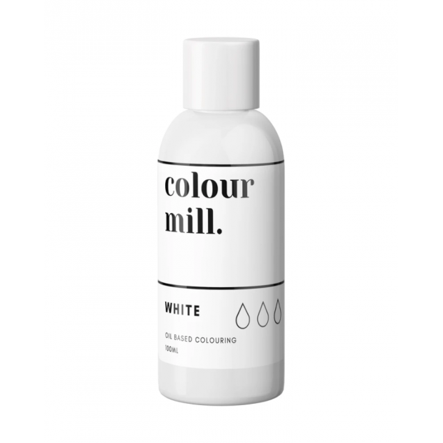 Ölfarbe 100ml Hochkonzentriert Weiß