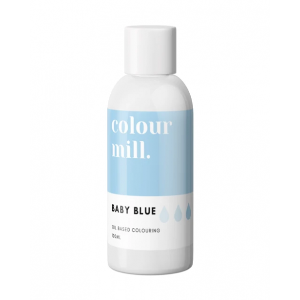 Ölfarbe 100ml hochkonzentriert hellblau