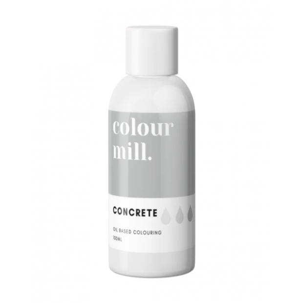 Ölfarbe 100ml Hochkonzentriert Grau - Beton