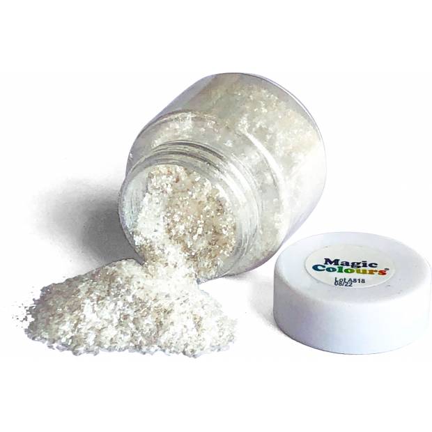 Weißer Glitzer 10ml