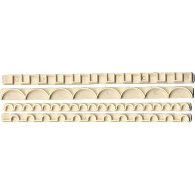 Satz Tortenrandausstecher