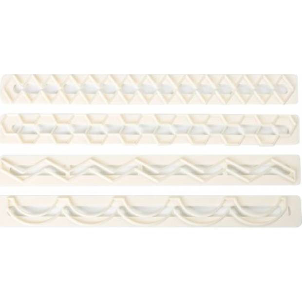 Satz Tortenrandausstecher