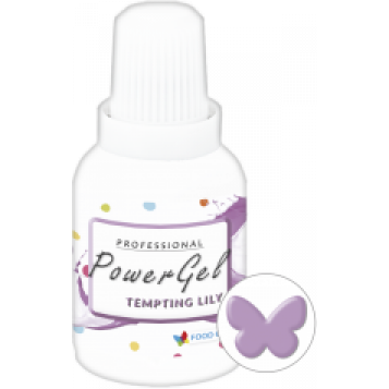 Lebensmittelfarben PowerGel Gel Farbe (20 g) Verlockende Lilie PG-086