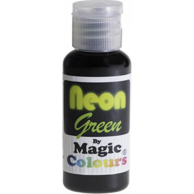 Neon Gel Farbe 32g Grün