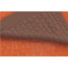 Silikon-Strukturmatte 40x20cm Steinwand