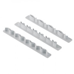 Satz Tortenrandausstecher und -marker