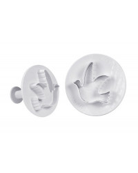 Kolbenstanze 2Stk Vögel