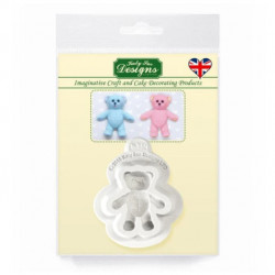 Silikonform-Teddybär