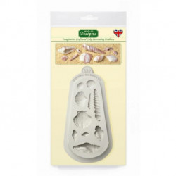 Silikonform einer Muschel