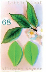 Silikonform für Äderungsblätter