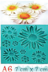 Silikonform für Gänseblümchen