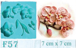 Silikonform für Orchideen