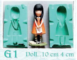 Silikonform Gorjuss Mädchen