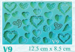 Herzform aus Silikon