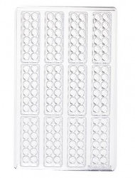 Polycarbonatform für Schokolade - Kinderwürfel lang