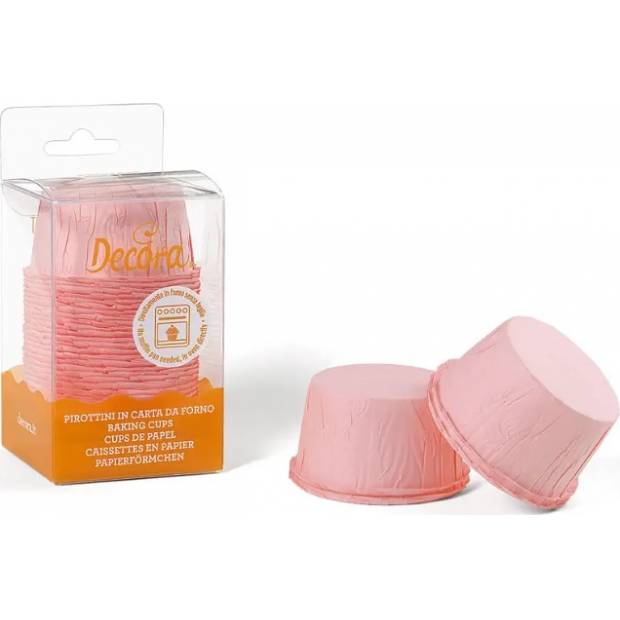 Muffinform 25 Stück rosa