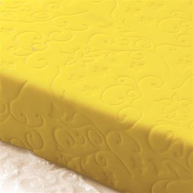 Silikon-Strukturmatte 40x20cm Blumen